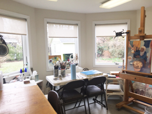 in-home art studio